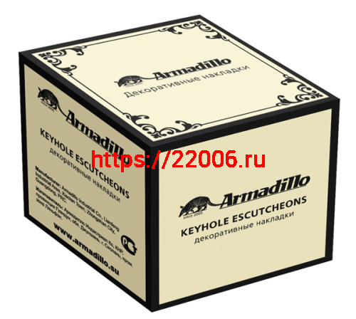Накладка Armadillo (Армадилло) под цилиндр ET.R.CL55 (ET/CL) BB-17 коричневая бронза фото 2