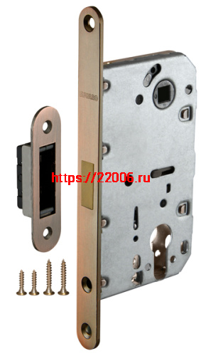 Замок межкомнатный Fuaro (Фуаро) под цилиндр MAGNET M85C-50 AC медь Замок межкомнатный Fuaro (Фуаро) под цилиндр MAGNET M85C-50 AC медь