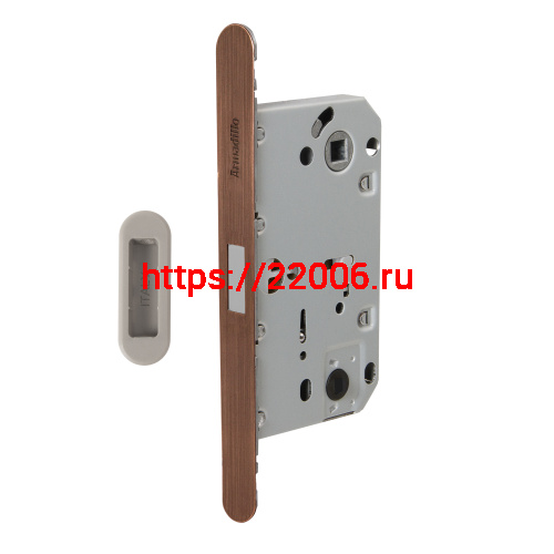 Магнитная Armadillo (Армадилло) защелка WC с ответной планкой GRAVITY.PRO G01.196.50.96 AC медь