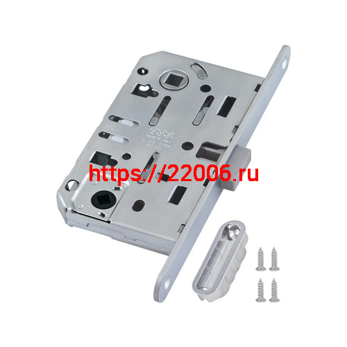 B06102.50.34.567 AGB (АГБ) Защелка врезная WC (мат. хр.) с отв. пл. B02402.05.34 MEDIANA POLARIS фото 2