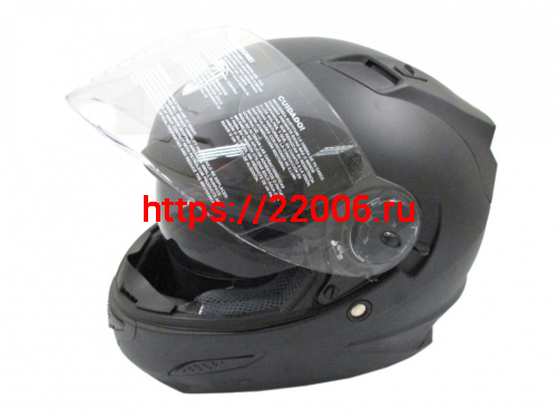 Мотошлем THH TS-44 matte black (M) с визором