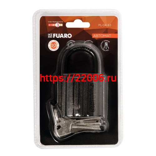 Замок Fuaro (Фуаро) навесной PL-UNI-0463 3key фото 3