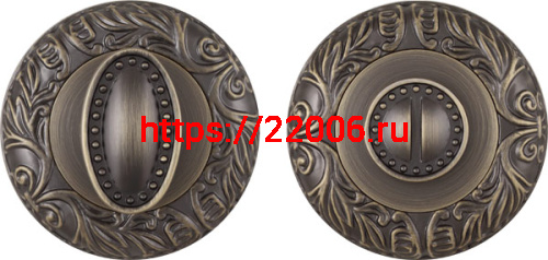 Ручка Fuaro (Фуаро) поворотная BK6.R.SM58 (BK6 SM) MAB-6 темная бронза