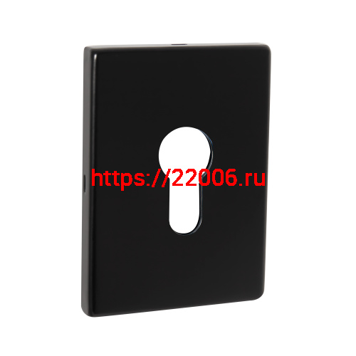 Накладка Fuaro (Фуаро) на цилиндр ESC.C.RL/K.486 (ESC 486-C RL) BL черный (1 шт.)