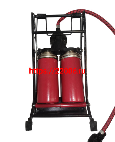 Насос ножной 55х120мм двухцил. (импорт) выс.давл. BEE PUMP FP9805B (БИ-ПАМП) фото 2 Насос ножной 55х120мм двухцил. (импорт) выс.давл. BEE PUMP FP9805B (БИ-ПАМП) фото 2