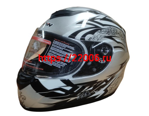 Шлем интеграл KIRIN K-22, черный, черн-крас матовый, черн-крас, размер XL фото 2 Шлем интеграл KIRIN K-22, черный, черн-крас матовый, черн-крас, размер XL фото 2