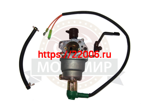 Карбюратор 188F для бензогенератора с эл. клапаном фото 3