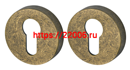 Накладка Armadillo (Армадилло) CYLINDER ET URB/HD OB-13 Античная бронза 2 шт. Накладка Armadillo (Армадилло) CYLINDER ET URB/HD OB-13 Античная бронза 2 шт.