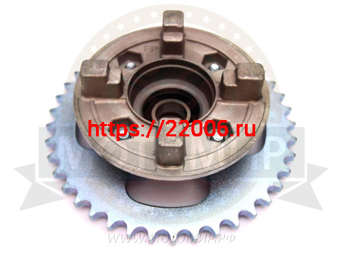 Звезда 41 зуб. (428) (d58mm - 4 x 57mm) цепи, задняя HUNTER в сборе с основанием, Старого обр. фото 2