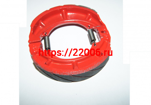 Колодки 152QMI, 157QMJ барабанный тормоз GY6 125-150cc 13" FUKUKAWA Колодки 152QMI, 157QMJ барабанный тормоз GY6 125-150cc 13" FUKUKAWA