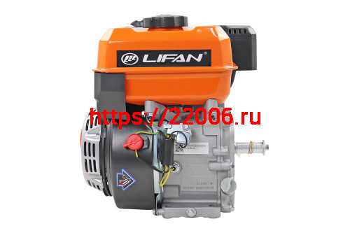 Двигатель LIFAN  8+ л.с. KP230 (223cc, вал d20) фото 2