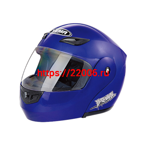 Мотошлем YM-920 синий (XS) Мотошлем YM-920 синий (XS)