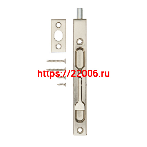 Торцевой Ajax (Аякс) упор RIGEL-FB 140 SN мат.никель