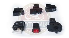 Переключатель FT50QT-10,Sport, Booster, Volcan, Nirvana, левый+правый (кнопки 6 шт.с аварийкой)