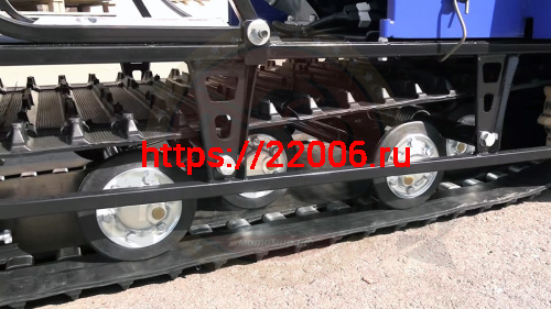 Мотобуксировщик компактный ЛИДЕР-СИГМА-2, 8+ л.с., с РЫЧАЖНЫМ лыжным модулем, ВАРИАТОР TAV2-40 фото 5