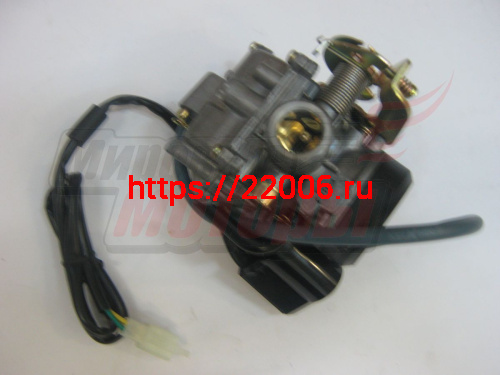 Карбюратор 50см3 KEIHIN PD19J-9 Racer Lupus, WM Mantis, YB50QT-9 Карбюратор 50см3 KEIHIN PD19J-9 Racer Lupus, WM Mantis, YB50QT-9