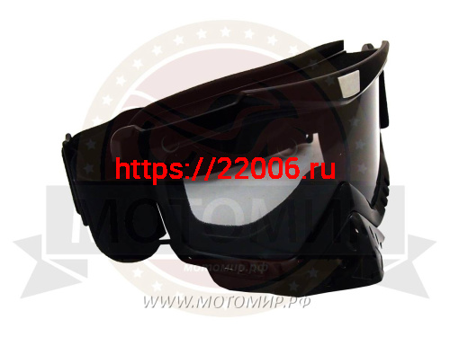 Очки с интегрированной маской-отсекателем МОТО/ATV Очки с интегрированной маской-отсекателем МОТО/ATV