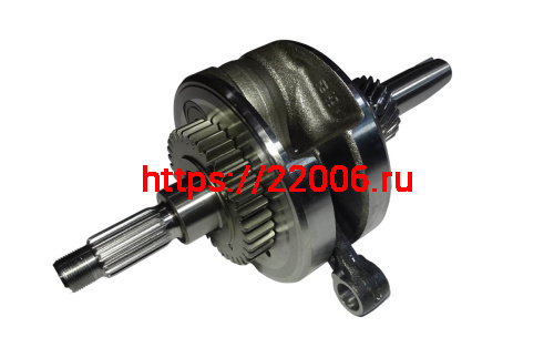 Коленвал в сборе с шатуном CGB200 (21010204) фото 2