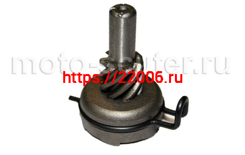Храповик кикстартера 139QMB 50cc 7 шлицов длинный ТММР Храповик кикстартера 139QMB 50cc 7 шлицов длинный ТММР