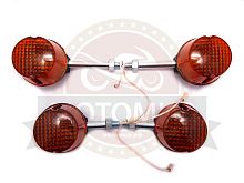 Боковой фонарь (BF-03)  круглый (компл. 4 шт) (ТСП)