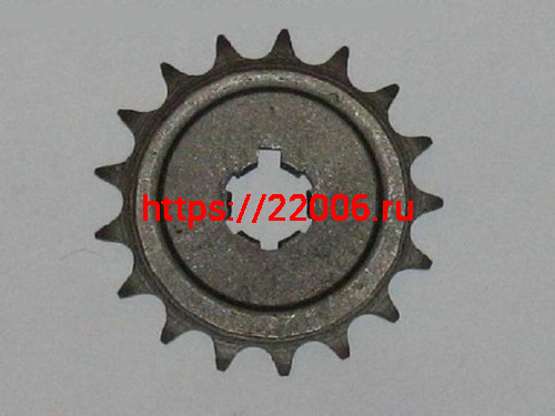 Звезда ведущая 17 зубьев Муравей (428)