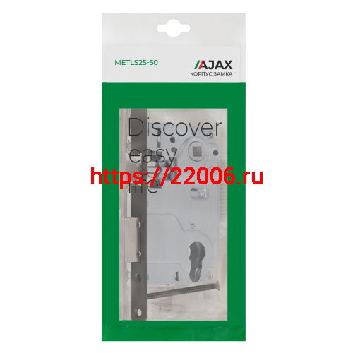 Корпус Ajax (Аякс) замка METLS25-50 BL черный фото 2 Корпус Ajax (Аякс) замка METLS25-50 BL черный фото 2