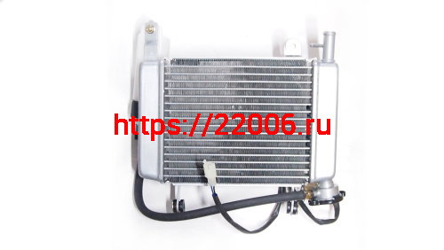 Радиатор охлаждения CB250 см3 Zongshen ZS 170MM-2 в сборе с вентилятором (100201576) фото 2