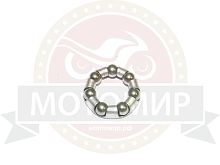 Подшипник вело передней втулки, 7 шариков, 3/16" (4.76мм), D-20мм, 876902 (Русский стандарт) JK 6512