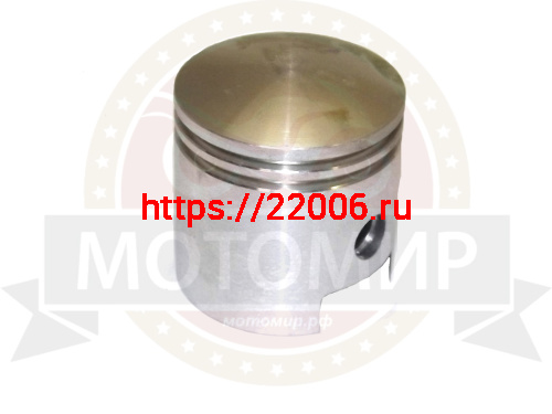 Поршень 2х такт Веломотор F50 "Газуля" 40 мм палец на 10 голый