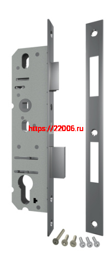 Корпус Fuaro (Фуаро) узкопрофильного замка с защелкой PROF4924-25/92 CP хром