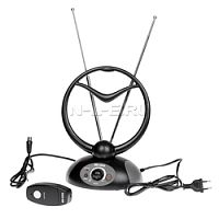 A219-001RE антенна комнатная с усилителем МВ+ДМВс пультом