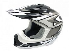 Мотошлем THH TX-12 №20 black/silver (S) детский