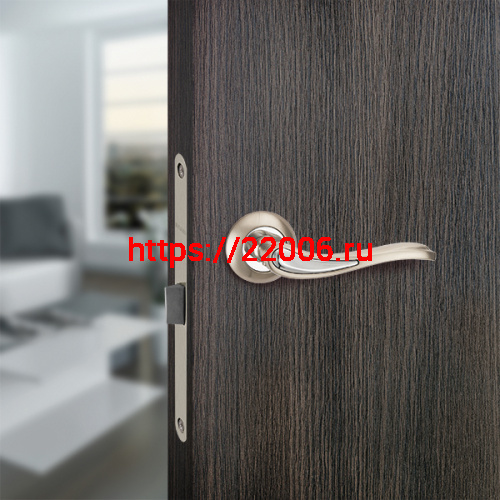 Ручка Punto (Пунто) раздельная R.TL54.SALSA (SALSA TL) SN/CP-3 матовый никель/хром фото 2