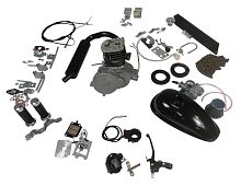 Двигатель веломотор BW 85 (КОМПЛЕКТ для установки)