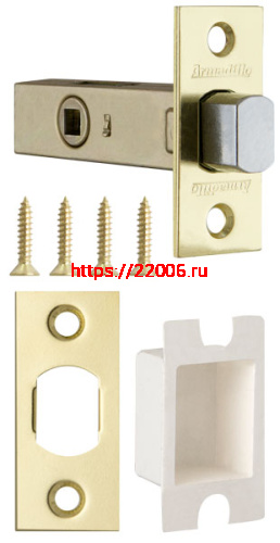 Задвижка Armadillo (Армадилло) врезная METDB920-45-25 (DB 920-45-25) GP Золото SKIN Задвижка Armadillo (Армадилло) врезная METDB920-45-25 (DB 920-45-25) GP Золото SKIN