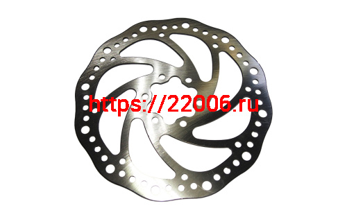 Диск тормозной для велосипеда 160мм 6 отв. (DSL-04) фото 2 Диск тормозной для велосипеда 160мм 6 отв. (DSL-04) фото 2