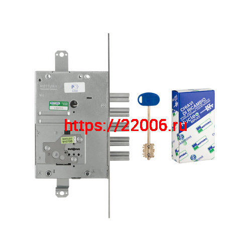 Замок Mottura (Моттура) врезной сувальдный 52.J525M-S MyKey (левый), ключ 60 мм, без накл. фото 2 Замок Mottura (Моттура) врезной сувальдный 52.J525M-S MyKey (левый), ключ 60 мм, без накл. фото 2