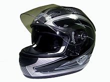 Мотошлем THH TS-42 №7 black/ gray (M)