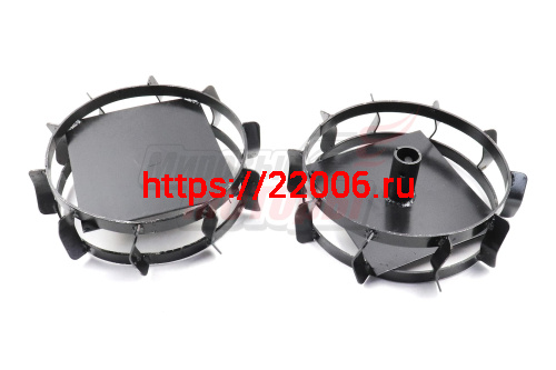 Грунтозацепы МК D=280мм, L=80мм, 2 обода, d пос.=30мм (85 Форза,Лили,Техас, Хопер, Хобби, Калибр)