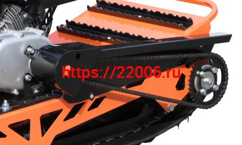 Мотосноуборд ИСКРА-1, LIFAN KP230 8+ л.с., редуктор с автомат сцеплением. фара, тормоз, фото 8