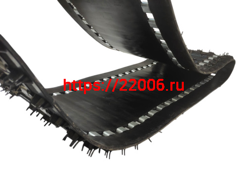 Гусеница Буксировщик 500мм шаг 50,5 кол. шагов 56, Ш500хД2828  (НОВЫЙ ПРОТЕКТОР (ЛГБ 163 000) фото 7