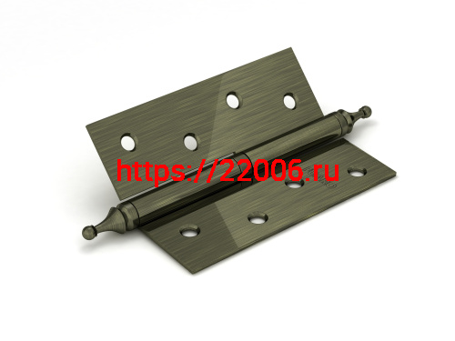 Петля Fuaro (Фуаро) съемная 410-4 100x75x2,5 AB right (бронза) правая