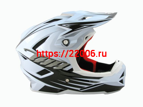 Мотошлем THH T-42 №2 white/black (L) Мотошлем THH T-42 №2 white/black (L)