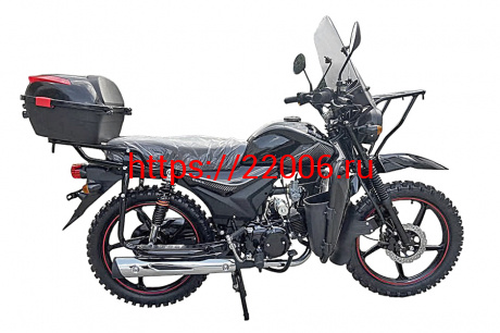 Мопед Alpha ANDES OFFROAD LUX (Форсир.)(багажник перед. и зад.,литые диски) СИНИЙ Мопед Alpha ANDES OFFROAD LUX (Форсир.)(багажник перед. и зад.,литые диски) СИНИЙ