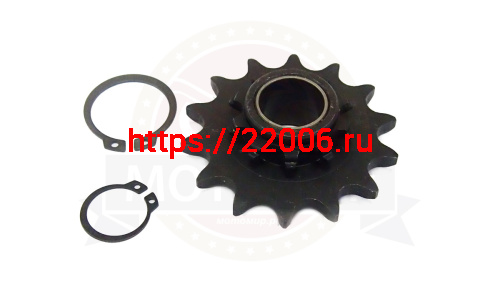 Звезда 14 зуб. (520) цепи, внутрений d22мм, для сцепления со сменными звездами