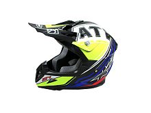 Мотошлем YM-211 KIDS белый (XL)