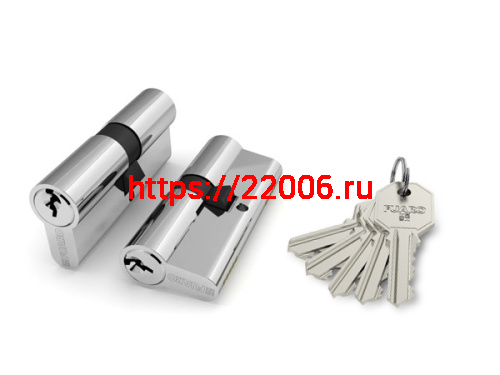 Цилиндровый Fuaro (Фуаро) механизм 100 CA 80 mm (35+10+35) CP хром 3 кл. Цилиндровый Fuaro (Фуаро) механизм 100 CA 80 mm (35+10+35) CP хром 3 кл.