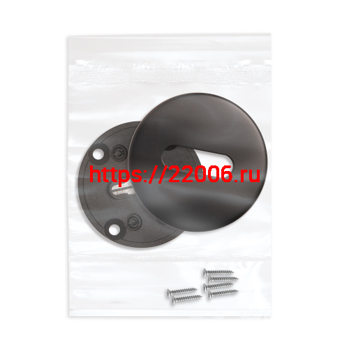 Накладка Fuaro (Фуаро) на сувальдный замок ESC.S-auto.RLR/R.486 BL-24 черный (1шт.) фото 2 Накладка Fuaro (Фуаро) на сувальдный замок ESC.S-auto.RLR/R.486 BL-24 черный (1шт.) фото 2