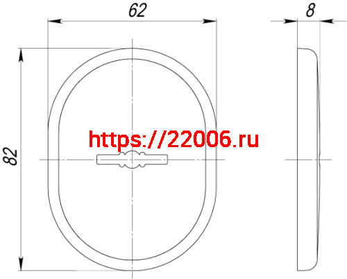 Декоративная накладка Armadillo (Армадилло) на сувальдный замок PS-DEC (ATC Protector 1) AB-77 Бронза фото 2