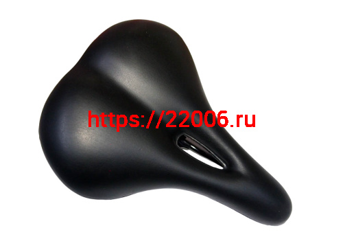 Сиденье вело 260х190мм, с вентиляцией без пружин, черное Сиденье вело 260х190мм, с вентиляцией без пружин, черное